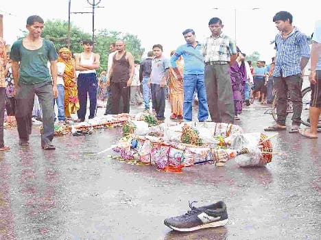 accident in agra